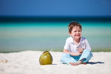 Image showing Boy on vacation