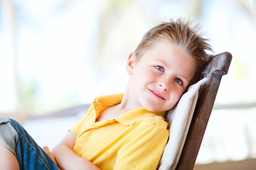 Image showing Little boy portrait