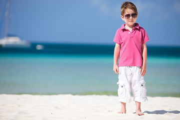 Image showing Boy on vacation