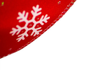 Image showing christmas  ribbon