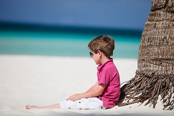 Image showing Boy on vacation