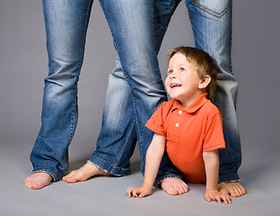 Image showing Jeans family