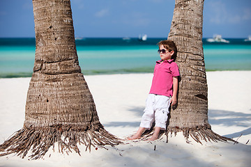 Image showing Boy in vacation