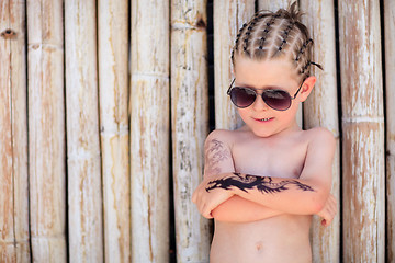 Image showing Boy on vacation