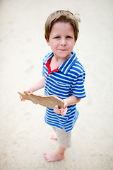 Image showing Portrait of little boy