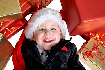Image showing Christmas gifts for little one.