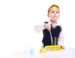 Image showing Young scientist