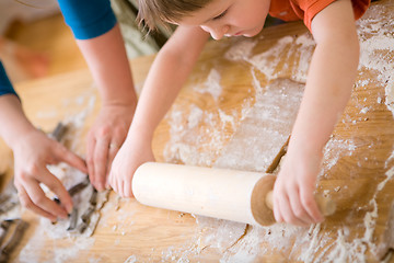 Image showing Family Baking