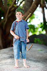 Image showing Boy on vacation