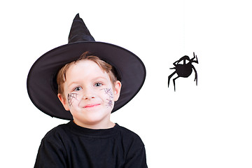 Image showing Halloween studio portrait