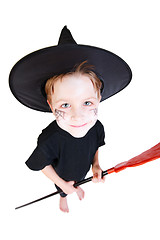 Image showing Boy in Halloween costume