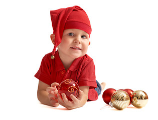 Image showing Cute Christmas gnome