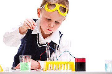 Image showing Young scientist