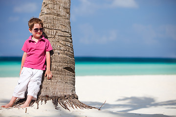 Image showing Boy on vacation