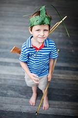 Image showing Boy on vacation