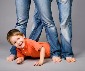 Image showing Jeans family