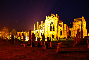 Image showing Melrose Abbey 