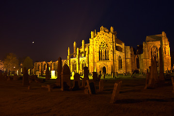 Image showing Melrose Abbey 