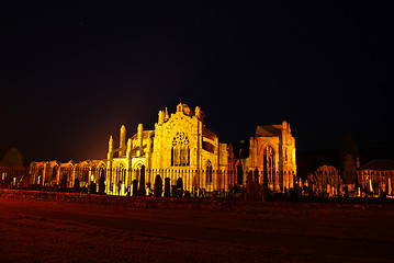 Image showing Melrose Abbey 