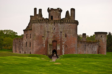 Image showing Caerlaverock Castle