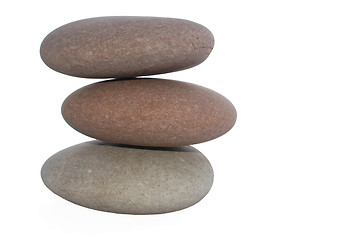 Image showing large flat stones