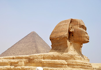 Image showing Sphinx in Cairo,Egypt