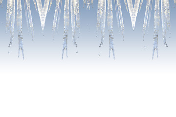 Image showing icicle frame
