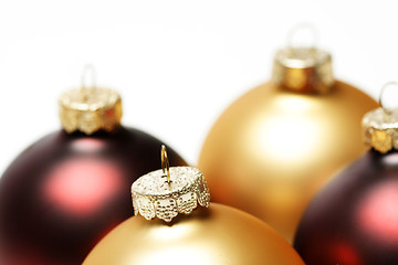 Image showing Christmas ornaments