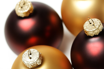 Image showing Christmas ornaments