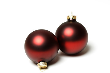 Image showing Christmas ornaments