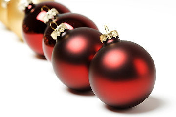 Image showing Christmas ornaments