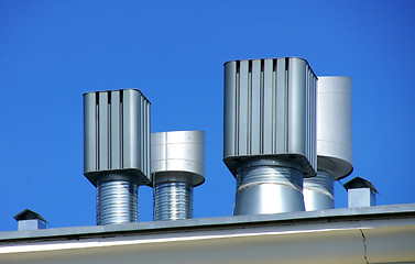 Image showing Ventilation on a roof