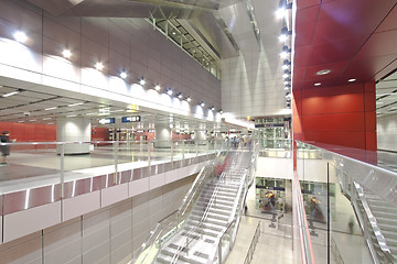 Image showing Subway station in Hong Kong