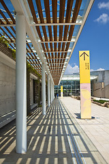 Image showing Entrance of Hong Kong Wetland Park