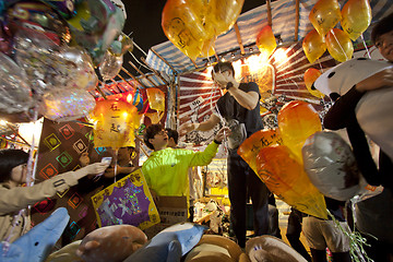 Image showing Lunar New Year Flower Market in Hong Kong