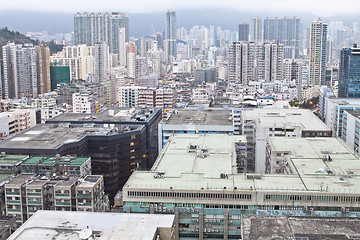 Image showing Hong Kong downtown in Kowloon district