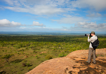 Image showing Nature photographer