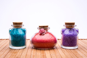 Image showing Background with bath salts.