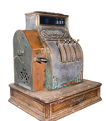 Image showing Museum a cash register on a white background