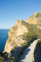 Image showing Coastal road