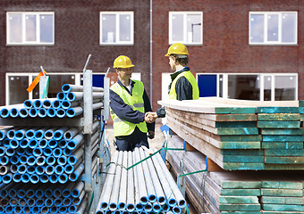 Image showing Building contractors