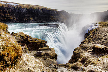 Image showing Gullfoss Waterfall