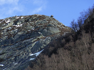 Image showing rural mountains of norway