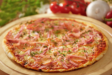 Image showing fresh tasty pizza