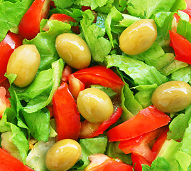 Image showing Healthy vegetarian Salad