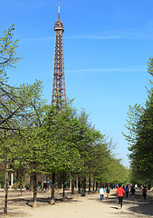 Image showing Jogging in Paris