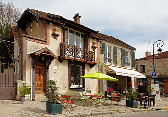 Image showing Street Terrace in Barbizon