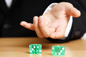 Image showing Roll a dice