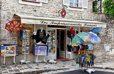 Image showing Souvenirs Shop in Barbizon