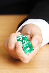 Image showing Roll a dice